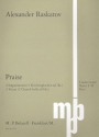 Praise fr 4 Singstimmen (Countertenor / TTB) a cappella Partitur (russisch kyrillisch)