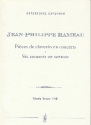 Pices de Clavecin en Concerts und  6 Concerts en sextuor Studienpartitur