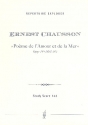 Pome de l'amour et de la mer op.19 fr Orchester Studienpartitur (1882-90)
