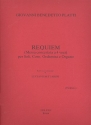 Requiem per soli, coro misto, orchestra e organo partitura