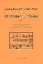 Variationen Band 1 fr Klavier