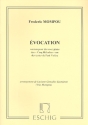 Evocation pour violon, alto et piano partition et parties