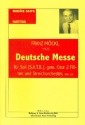 Deutsche Messe MWV259 fr Soli, gem Chor, 32 Flten und Streichorchester Partitur