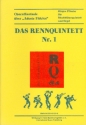 Das Rennquintett Nr.1 Choralfantasie ber Adeste fideles fr Blechblser und Orgel Stimmen
