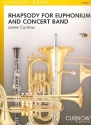 Rhapsody for Euphonium for concert band/harmonie and baritone/euphonium score and parts