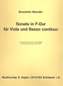 Sonate F-Dur fr Viola und Bc