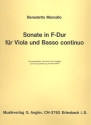 Sonate F-Dur fr Viola und Bc