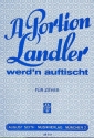 A Portion Landler werd'n auftischt Album fr Zither