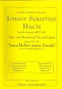 Jesus bleibet meine Freude aus BWV147 fuer 5 gleiche Instrumente (Trompeten, Hrner, Klarinetten),  Partitur und Stimmen