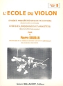 L'cole du violon vol.9 tudes progressives en 14 cahiers