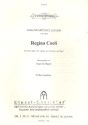 Regina coeli F-Dur fr gem Chor und Orchester Partitur