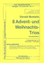 8 Advents- und Weihnachtstrios fr 3 Klarinetten (Trompeten)