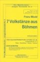 7 Volkstnze aus Bhmen  fr 2 Flten (Blockflten, Oboe, Violine) und Gitarre ad lib.