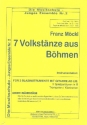 7 Volkstnze aus Bhmen fr 2 Trompeten/Klarinetten und Gitarre ad lib