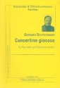 Concertino giocoso fr Klarinette und Streichorchester