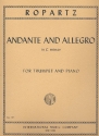 Andante and Allegro c minor for trumpet and piano