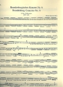 Brandenburgisches Konzert B-Dur Nr.6 BWV1051 fr Orchester Violone (Kontraba)