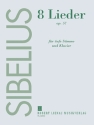8 Lieder op.57 Fr tiefe Singstimme und Klavier (dt/en/finn)