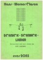 Schnick-Schnack-Lieder Musikalische Gags fr 2-3 gleiche Stimmen