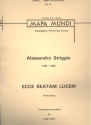 Ecce beatam lucem for 40 voices (mixed chorus) score