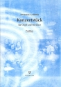 Konzertstück für Orgel und Streicher Partitur