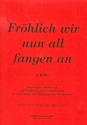 Frhlich wir nun all fangen an Bnde 1-4 komplett Einfache Orgelwerke alter Meister zur Erffnung des Gottesdienstes