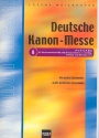 DEUTSCHE KANONMESSE AUSGABE 8 FUER STREICHERENSEMBLE ODER POSAUNENCHOR, PARTITUR+STIMMEN IN C