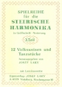 Spielreihe fr die steirische Handharmonika Band 3 14 Tanzweisen