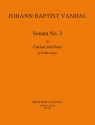 Sonate B-Dur Nr.3 fr Klarinette und Klavier