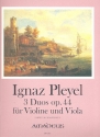 3 Duos op.44 fr Violine und Viola