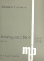 Streichquartett Nr.6 op.106 fr Streichquartett Stimmen