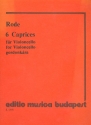 6 caprices fr Violoncello