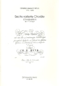 6 variierte Chorle op.77 fr Orgel