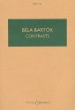 Contrasts HPS 723 fr Violine, Klarinette und Klavier Studienpartitur