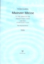 Mainzer Messe fr gem Chor (SAM), Tasteninstrument und Blser Partitur