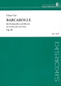 Barcarolle op.81 fr Violoncello und Klavier