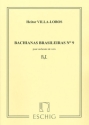 Bachianas brasileiras no.9 pour orchestre de voix (choir mixte a cappella),  partition
