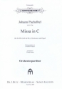 Missa in C fr gem Chor, Orchester und Orgel Partitur
