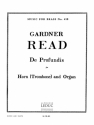 DE PROFUNDIS OP.71 FOR HORN (TROMBONE) AND ORGAN MUSIC FOR BRASS VOL.410