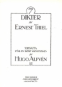 7 dikter av Ernest Thiel op.28 Foer en roest och piano