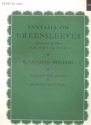 Fantasia on Greensleeves from the opera Sir John in Love for violin and piano