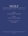 Lieder  fr Singstimme und Orgel