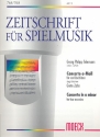 Concerto a-Moll  fr 4 Blockflten (AATB) Partitur und Stimmen