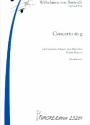 Concerto g-Moll für Cembalo obligato und Streicher Stimmenset