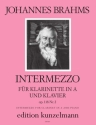 Intermezzo op.118,2 fr Klarinette in A und Klavier