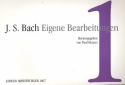 Eigene Bearbeitungen Band 1 fr Orgel