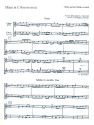 Missa C-Dur fr Soli, Chor, Orgel und Orchester Violine 1/2