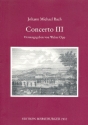 Concerto D-Dur op.1,3 fr Cembalo, Streicher und 2 Hrner ad lib. Partitur und Stimmen