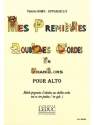 Mes premieres doubles cordes en chansons pour alto