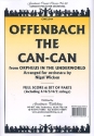 The Can-Can  for orchestra score and parts